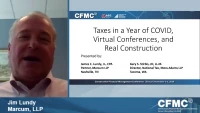Taxes in a Year of Covid, Virtual Conferences, and Real Construction icon