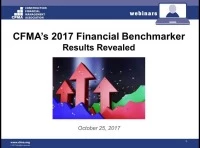CFMA's 2017 Financial Benchmarker Results Revealed   icon
