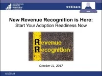 New Revenue Recognition Is Here: Start Your Adoption Readiness Now icon