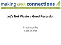 Let's Not Waste a Good Recession icon