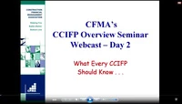 CCIFP Overview Seminar: Day 2 icon