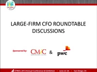 Dawn Peer Group: Large-Firm CFO Roundtable Discussions icon