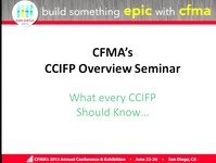 Mini Conference II: CCIFP Overview Seminar icon