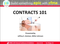 Mini Conference IV: Contracts 101: What You Don't Know Can Hurt You! icon