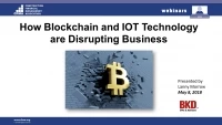 How Blockchain and IOT Technology Are Disrupting Business icon