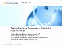 Captive Insurance Companies - What Is the Fuss All About? icon