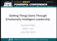 Getting Things Done through Emotionally Intelligent Leadership icon