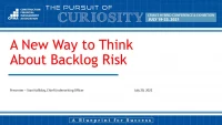 A New Way to Think About Backlog Risks icon