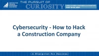Cybersecurity: How to Hack a Construction Company icon