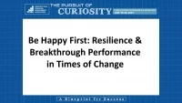 Closing General Session IV: Be Happy First: Resilience & Breakthrough Performance in Times of Change, Neil Pasricha icon