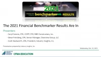 Benchmarker Results Are In icon
