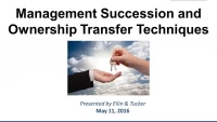 Management Succession and Ownership Transfer Techniques icon