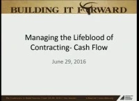Managing the Lifeblood of Contracting - Cash Flow icon