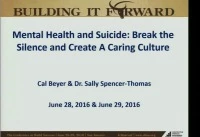 Mental Illness & Suicide: Break the Silence & Create a Caring Culture icon