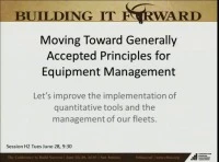 Heavy/Highway - Moving Toward Generally Accepted Principles for Equipment Management icon