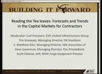Reading the Tea Leaves: Forecast & Trends in the Capital Markets for Contractors icon