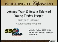 Sub-Specialty - Attract, Train & Retain Talented Young Trades People with an In-House Apprenticeship Program icon