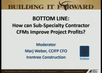 Sub-Specialty - Bottom Line: How Can Sub-Specialty Contractor CFMs Improve Project Profit? icon