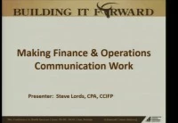 Making Finance & Operations Communication Work ENCORE icon