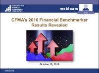 CFMA’s 2016 Financial Benchmarker Results Revealed icon