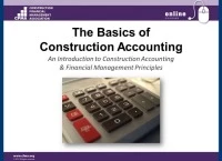 The Basics of Construction Accounting - Session 1 icon