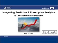 Integrating Predictive & Prescriptive Analytics to Drive Performance Excellence icon