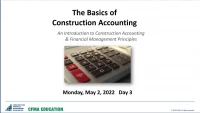 Basics of Construction Accounting - Day 3 icon
