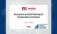 Succession & Exit Planning for Construction Contractors icon