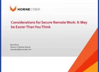 Considerations for Secure Remote Work: It May be Easier Than You Think icon