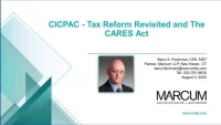 Tax Reform Revisited and the CARES Act icon