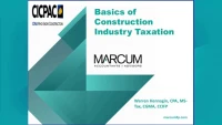 Fundamentals of Construction Taxation icon