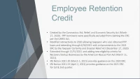 Employee Retention Tax Credit icon
