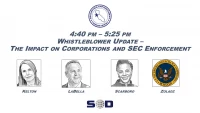Whistleblower Update – The Impact on Corporations and SEC Enforcement icon