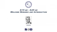 Introduction and Welcome Remarks icon