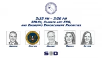 SPACs, Climate and ESG, and Emerging Enforcement Priorities icon