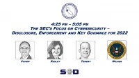 The SEC’s Focus on Cybersecurity – Disclosure, Enforcement and Key Guidance for 2022 icon