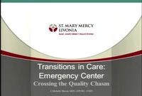 Transitions in Care: Emergency Room icon