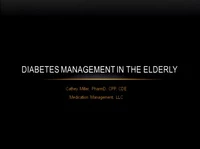 Diabetes Management in the Elderly icon
