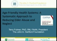 Age-Friendly Health Systems: A Systematic Approach to Reducing Elder Abuse and Neglect icon