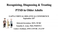 Recognizing, Diagnosing, and Treating PTSD in Older Adults icon