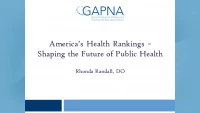 America’s Health Rankings – Shaping the Future of Public Health icon