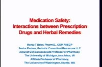 Herbal Medications and Drug Interactions icon