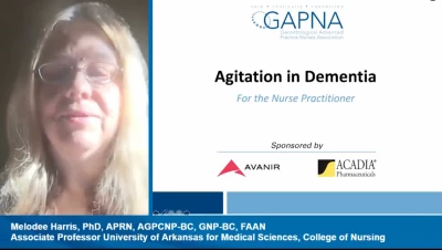 Agitation in Alzheimer's - for the Nurse Practitioner icon