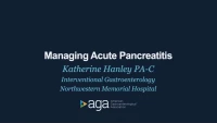 Breakout 1B – Management of Acute Pancreatitis icon