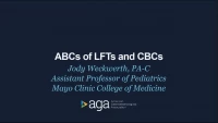 Track 1A – ABCs of LFTs and CBCs icon