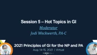 Session 5 – Hot Topics in GI icon