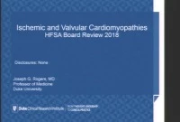 Cardiomyopathies I: Ischemic and Valvular  icon