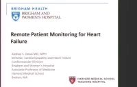 Ambulatory Hemodynamic Monitoring / Remote Patient Monitoring icon