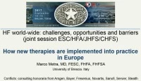 JOINT SESSION (ESC HFA & JHFS & CHFS): Heart Failure World-Wide: Challenges, Opportunities and Barriers   icon