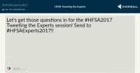 Tweeting the Experts: A Free Forum for the Hardest Questions  icon